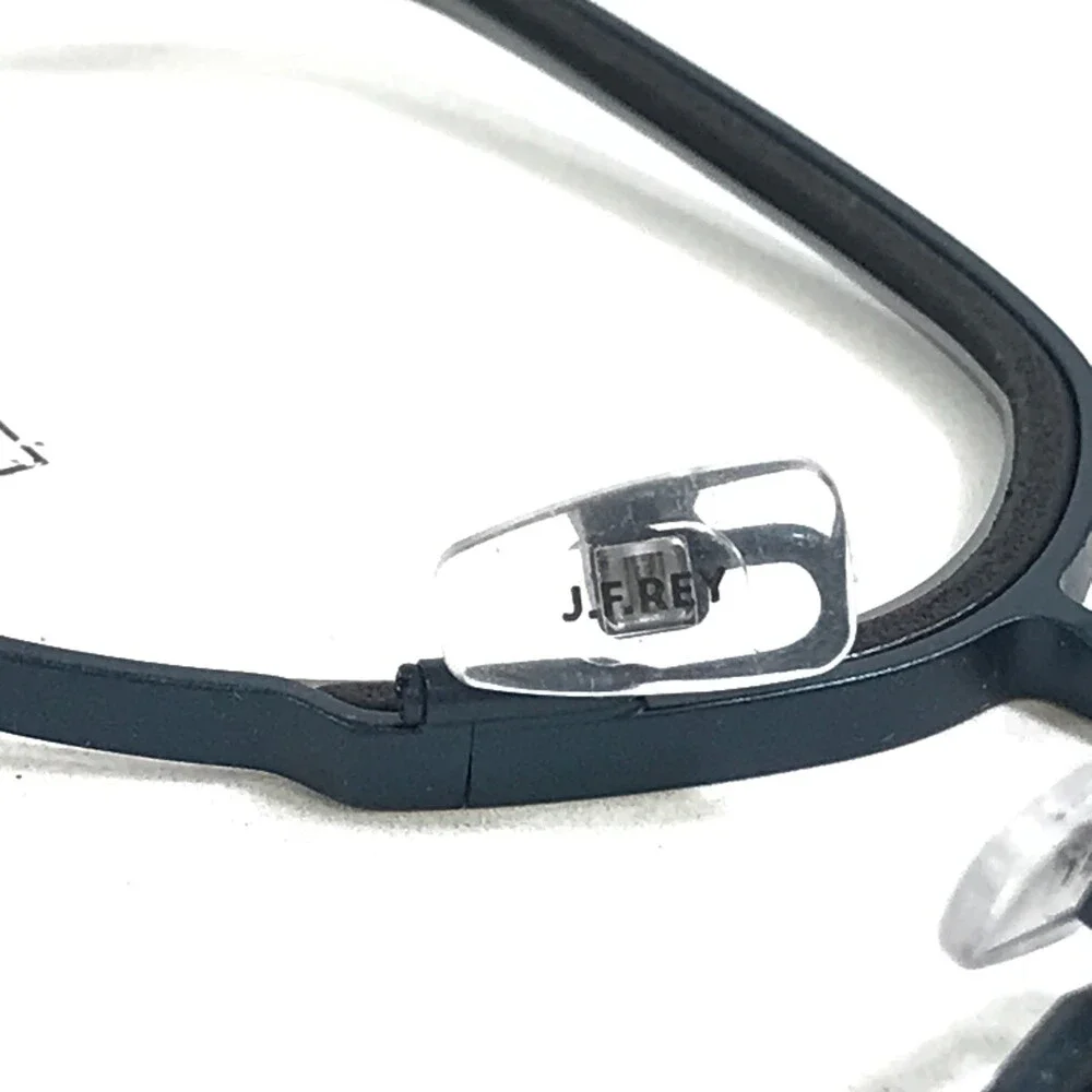 J. F. Rey Eyeglasses Frame JF3050 2700 Matte Black Brown Horn Blue 51-20-145